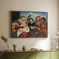 Mary and Child with Saints Stephen, Jerome and Maurice, c. 1510 - Floater Framed Canvas Print