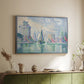 The Green Towers (Les tours vertes, la Rochelle), 1913 - Floater Framed Canvas Print