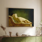 Reclining Nude (Liggende model), 1833 - Floater Framed Canvas Print