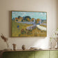 Farmhouse in Provence, 1888 - Floater Framed Canvas Print