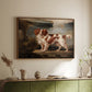 Portrait of Dash, a Favourite Spaniel, Property of Lady Frances Vane-Tempest, 1819 - Floater Framed Canvas Print