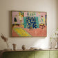 The Pink Studio (L'Atelier Rose), 1911 - Floater Framed Canvas Print