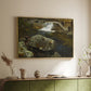 By the Mill Pond (En Mølledam), 1850 - Floater Framed Canvas Print