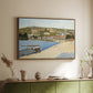 The Riverbank, Les Andelys, 1886 - Floater Framed Canvas Print