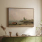 The Stranded Boat, 1863 - Floater Framed Canvas Print