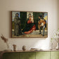 Madonna and Child with Saints Anthony of Padua and Roch, c. 1510 - Floater Framed Canvas Print