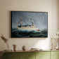 A Ship in the Storm, c. 1899 - Floater Framed Canvas Print