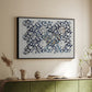 Watercolour for Printed Fabric Design: Wey, c. 1882-1883 - Floater Framed Canvas Print