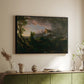 The Course of Empire: The Savage State, 1834 - Floater Framed Canvas Print