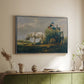 The Hay Wagon (Der Heuwagen), 1824 - Floater Framed Canvas Print