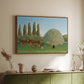 Meadlowland (The Pasture), 1910 - Floater Framed Canvas Print