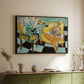Seated Woman with Flower, 1942 - Floater Framed Canvas Print