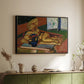Sculpture and Persian Vase (The Bronze Figure), 1908 - Floater Framed Canvas Print