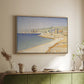 The Jetty at Cassis, Opus 198, 1889 - Floater Framed Canvas Print