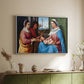 Sacred Conversation, c. 1505 - Floater Framed Canvas Print