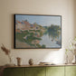 Les Andelys, Côte d'Aval, 1886 - Floater Framed Canvas Print