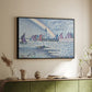 Entrance to the Port of Honfleur, 1899 - Floater Framed Canvas Print