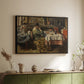 The Meal (De maaltijd), c. 1885 - Floater Framed Canvas Print