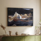 Shooting the Rapids, Saguenay River, 1905-1910 - Floater Framed Canvas Print