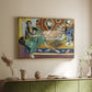 Odalisques Playing Checkers (Odalisques jouant aux dames), 1928 - Floater Framed Canvas Print