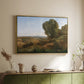 Souvenir of Roquemaure in the Gard, c. 1853 - Floater Framed Canvas Print