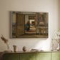 Interior of the Terninck Institution in Antwerp, 1884 - Floater Framed Canvas Print