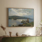 The Jetty at Feste near Moss, 1898 - Floater Framed Canvas Print