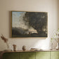 Dance Under the Trees at the Edge of the Lake, c. 1865-1870 - Floater Framed Canvas Print