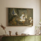 The Visit to the Nursery, c. 1775 - Floater Framed Canvas Print