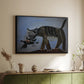 Cat Catching a Bird, 1939 - Floater Framed Canvas Print