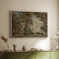 Salisbury Cathedral from the Bishop's Grounds, c. 1822-1823 - Floater Framed Canvas Print