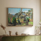 Landscape near Nice, c. 1918 - Floater Framed Canvas Print