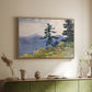 North Woods Club, Adirondacks, 1892 - Floater Framed Canvas Print