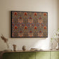 Snakeshead - Red/Cumin, c. 1876 - Floater Framed Canvas Print