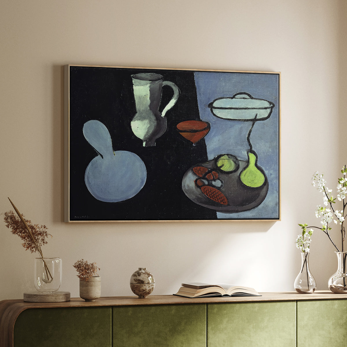 The Gourds (Les coloquintes), 1916 - Floater Framed Canvas Print