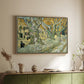 The Large Plane Trees (Road Menders at Saint-Rémy), 1889 - Floater Framed Canvas Print