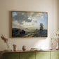 Fresh Breeze on the Norwegian Coast, 1876 - Floater Framed Canvas Print