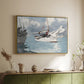 Fishing Boats, Key West, 1903 - Floater Framed Canvas Print