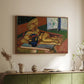 Sculpture and Persian Vase (The Bronze Figure), 1908 - Floater Framed Canvas Print