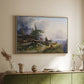 An Alpine Farm on the Untersberg, 1835 - Floater Framed Canvas Print