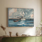 Sloop, Nassau, 1899 - Floater Framed Canvas Print