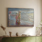 The Three Sisters on the Beach, 1908 - Floater Framed Canvas Print