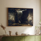 Gordale Scar, c. 1811-1813 - Floater Framed Canvas Print