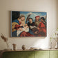 Mary and Child with Saints Stephen, Jerome and Maurice, c. 1510 - Floater Framed Canvas Print