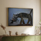 Cat Catching a Bird, 1939 - Floater Framed Canvas Print