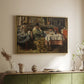 The Meal (De maaltijd), c. 1885 - Floater Framed Canvas Print
