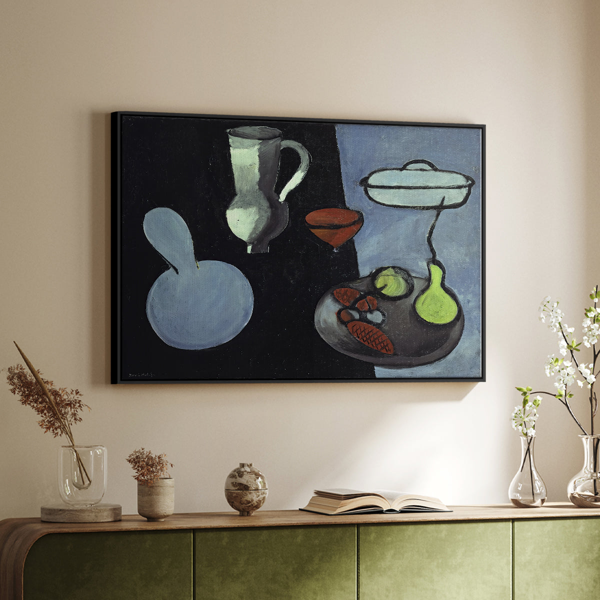 The Gourds (Les coloquintes), 1916 - Floater Framed Canvas Print