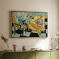 Seated Woman with Flower, 1942 - Floater Framed Canvas Print