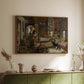 The Harem, 1876 - Floater Framed Canvas Print