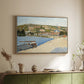 The Riverbank, Les Andelys, 1886 - Floater Framed Canvas Print